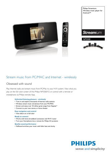Philips WACS700/37 Wireless Music Station Drivers for Windows Download Philips WACS700/37 Wireless Music Station Driver Windows 7